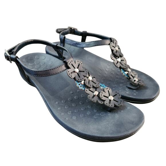 Vionic Julie II Floral Slingback Sandal Size 8 - Picture 1 of 5